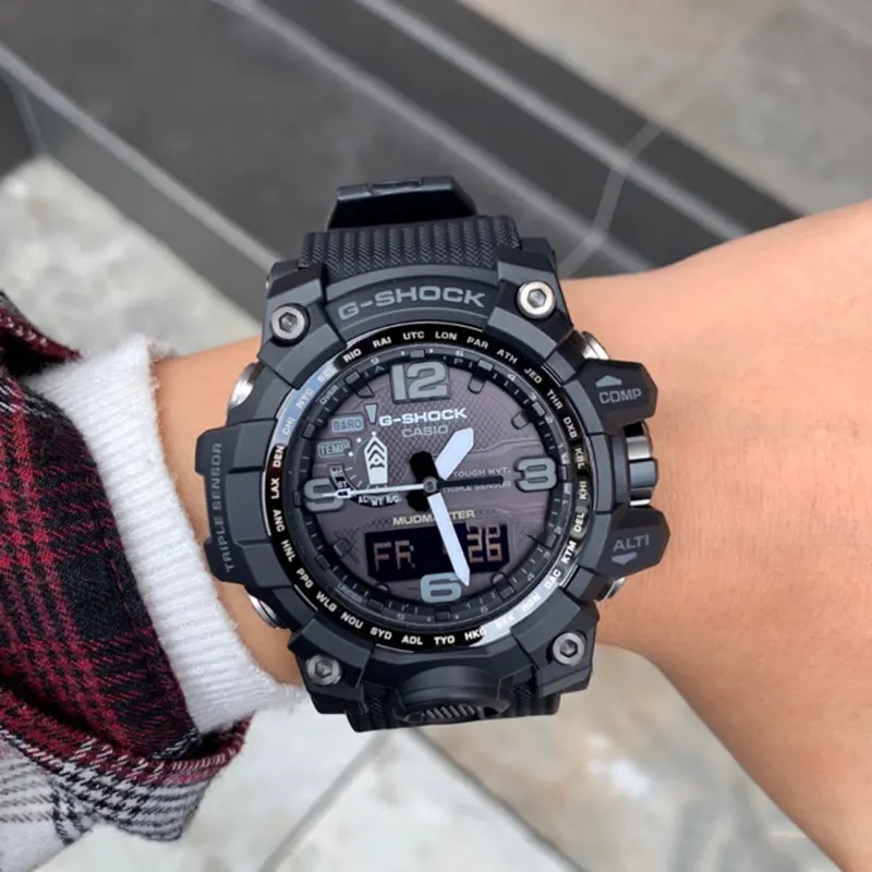 Casio G-Shock Men's  Radio Solar Mudmaster Watch | GWG-1000-1A1